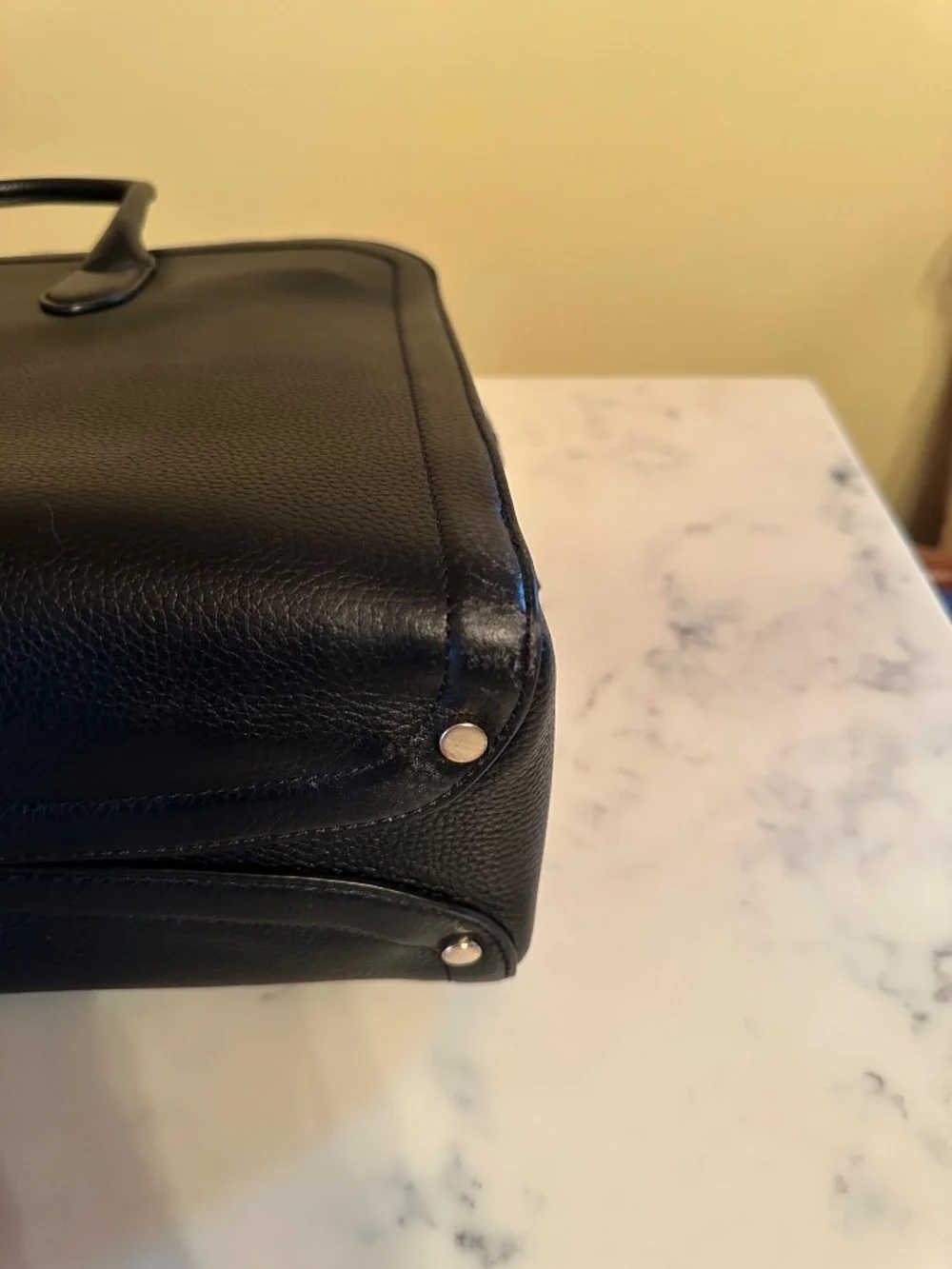 Kate Spade Knott Commuter Laptop Bag Black Leather